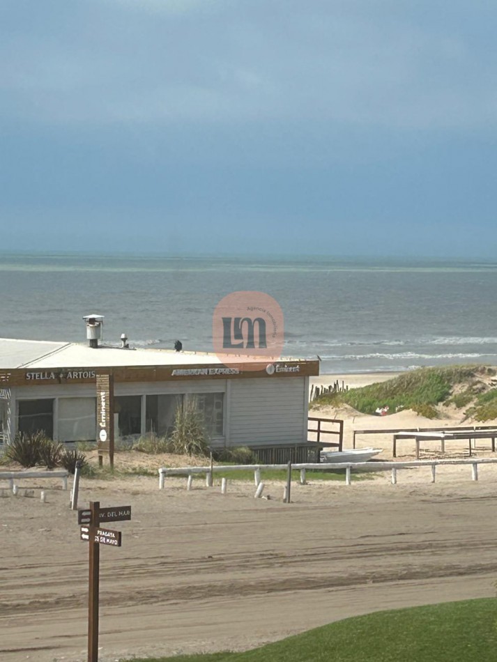 Alquiler departamento frente a la playa
